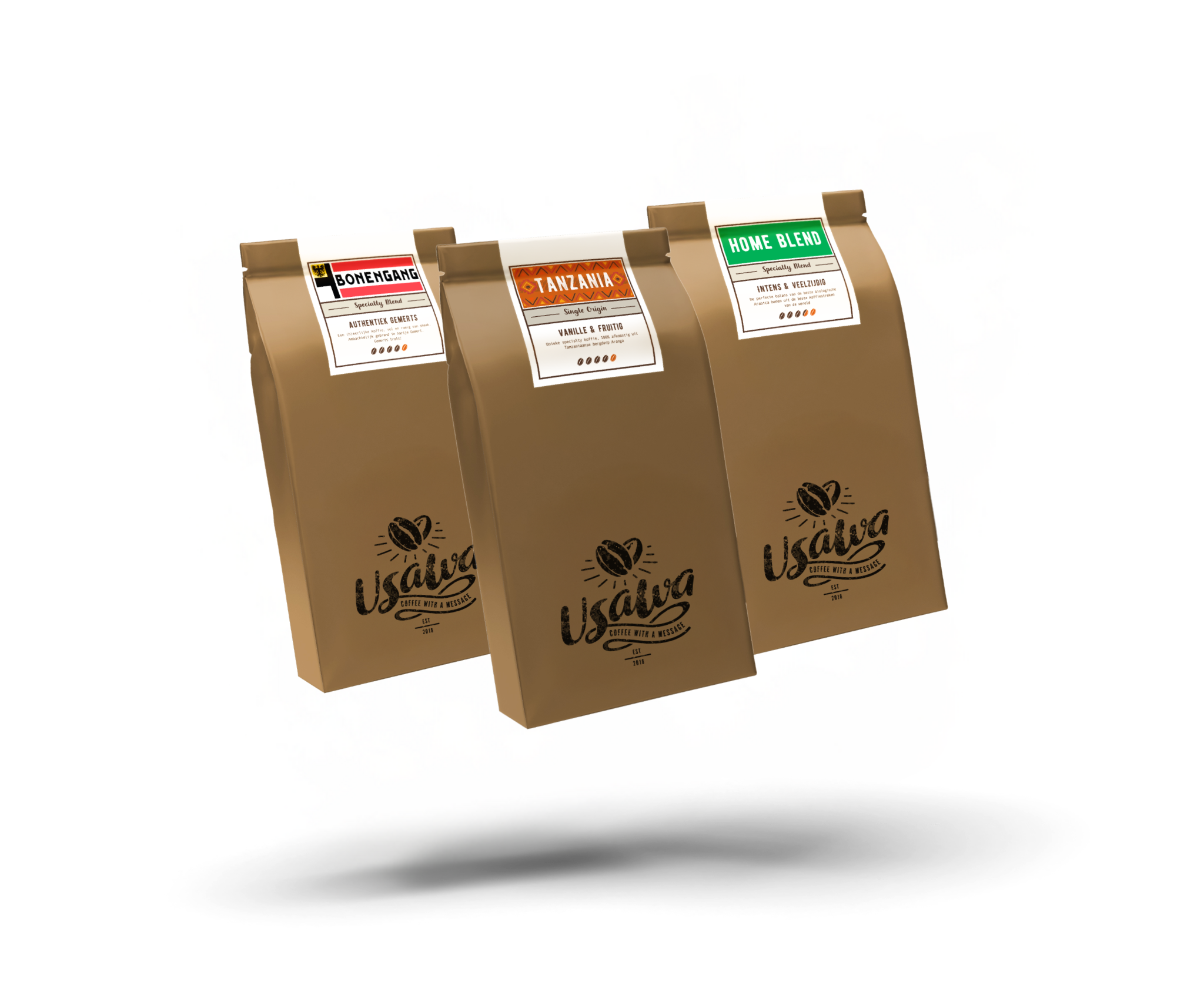 Koffie proefpakket - Proef al onze smaken